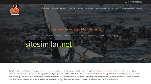 passiveacousticmonitoring.org alternative sites