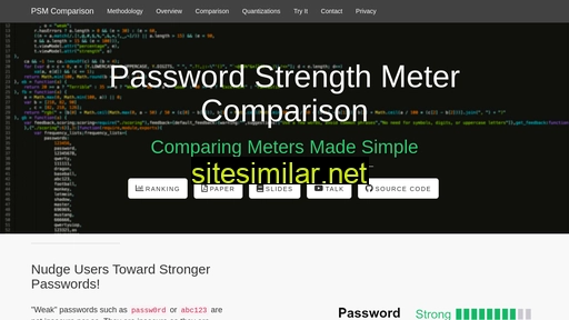 Password-meter-comparison similar sites