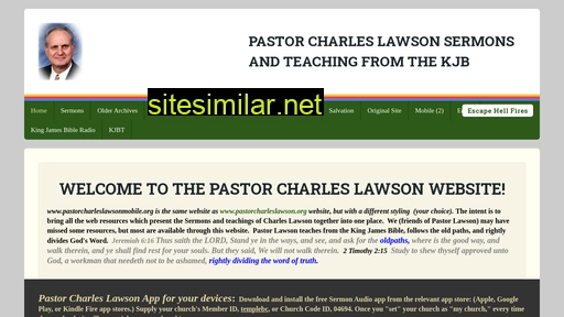 pastorcharleslawsonmobile.org alternative sites
