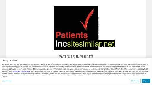 patientsincluded.org alternative sites