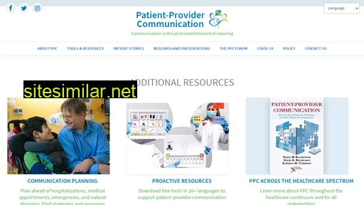 patientprovidercommunication.org alternative sites
