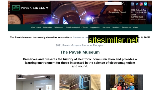 pavekmuseum.org alternative sites