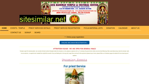 pdxjayahanumantemple.org alternative sites