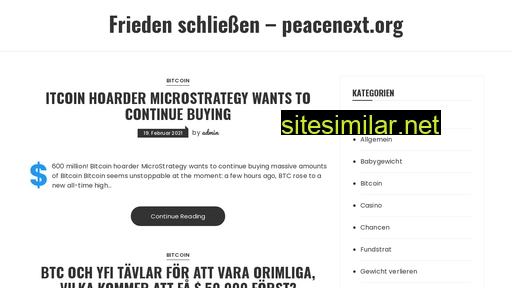 peacenext.org alternative sites