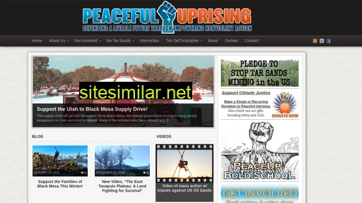 peacefuluprising.org alternative sites