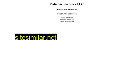 pediatricpartnersllc.org alternative sites