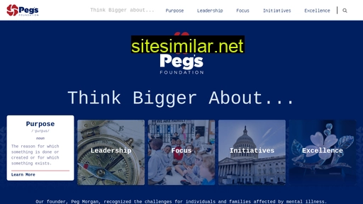 pegsfoundation.org alternative sites