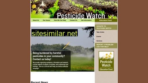 pesticidewatch.org alternative sites