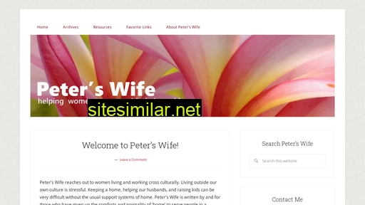 peterswife.org alternative sites
