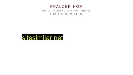 pfaelzerhof.org alternative sites