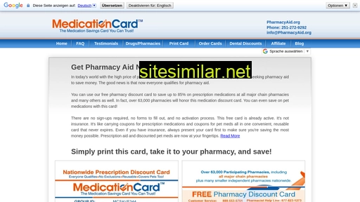 pharmacyaid.org alternative sites