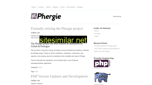 phergie.org alternative sites