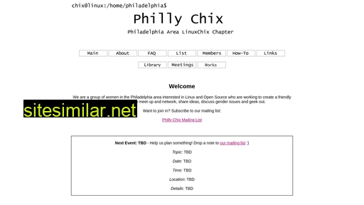 phillychix.org alternative sites