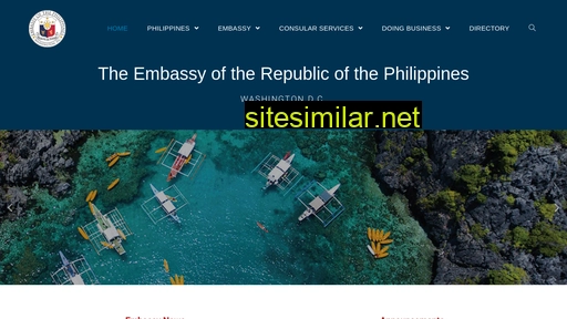 philippineembassy-usa.org alternative sites