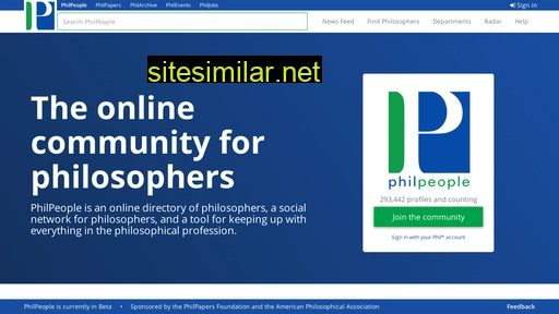 philpeople.org alternative sites