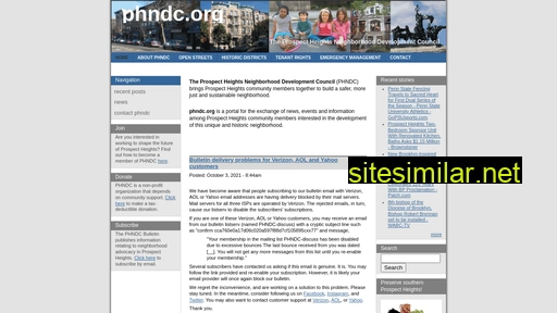 Phndc similar sites