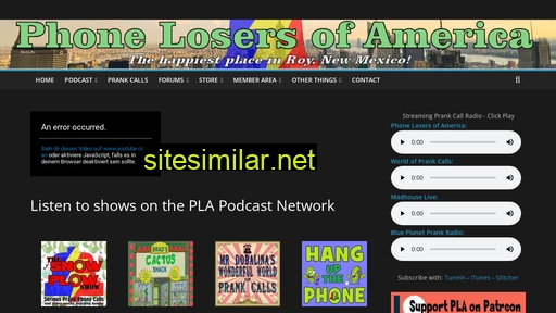 phonelosers.org alternative sites