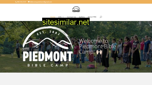 piedmontbiblecamp.org alternative sites