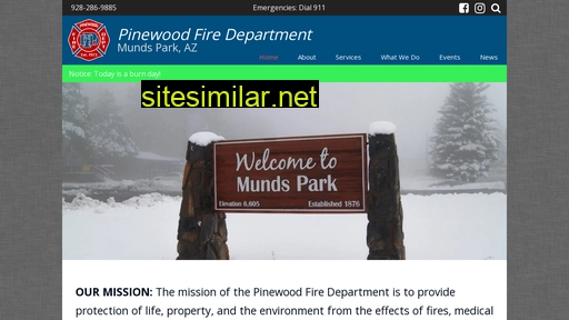 pinewoodfire.org alternative sites
