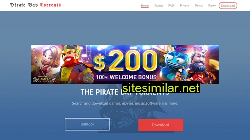 Piratebaytorrents similar sites