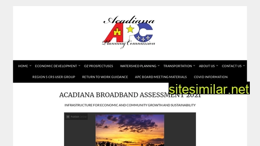 planacadiana.org alternative sites