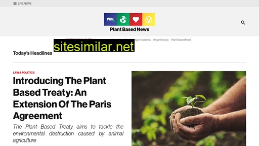 Plantbasednews similar sites
