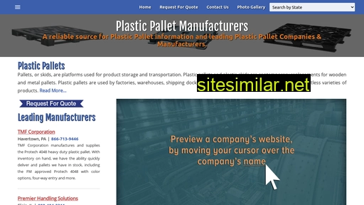 plasticpalletmanufacturers.org alternative sites