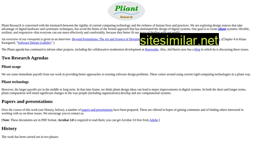 pliant.org alternative sites