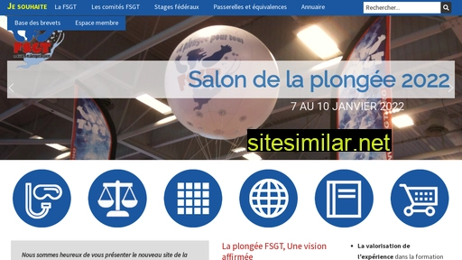 plongee-fsgt.org alternative sites