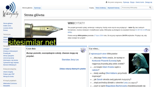 Wikiquote similar sites