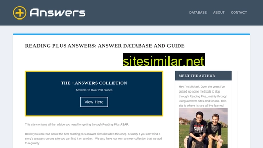 plus-answers.org alternative sites