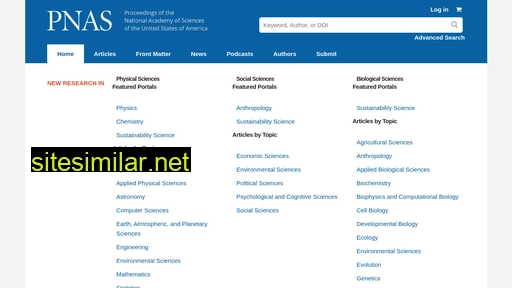 pnas.org alternative sites