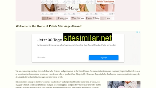 Polishmarriage similar sites