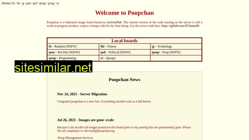 poopchan.org alternative sites