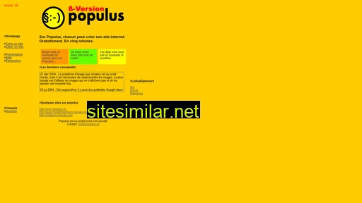 populus.org alternative sites