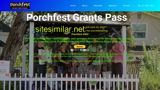 porchfestgrantspass.org alternative sites