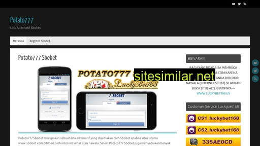 Potato777 similar sites