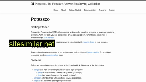 potassco.org alternative sites