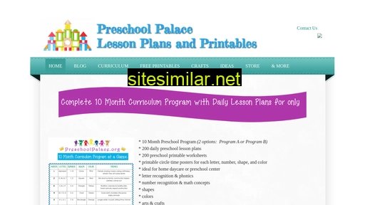 preschoolpalace.org alternative sites