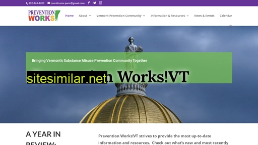 Preventionworksvermont similar sites