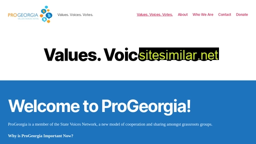 progeorgia.org alternative sites