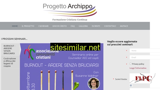 progettoarchippo.org alternative sites