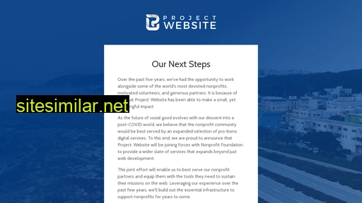 Projectwebsite similar sites
