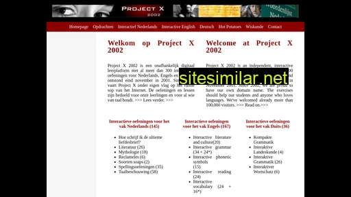 Projectx2002 similar sites