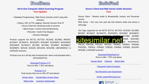 Proscan similar sites