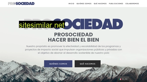 prosociedad.org alternative sites