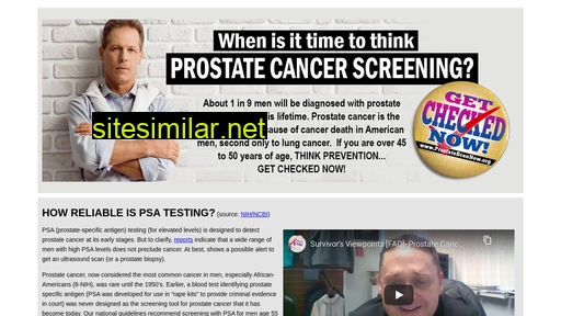prostatescannow.org alternative sites