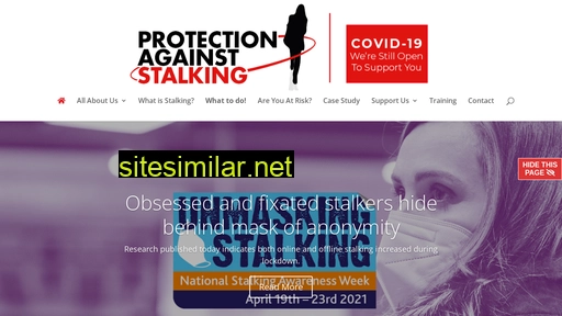protectionagainststalking.org alternative sites