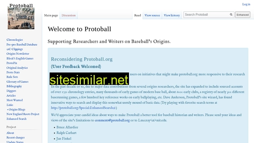 protoball.org alternative sites