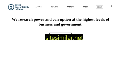 public-accountability.org alternative sites